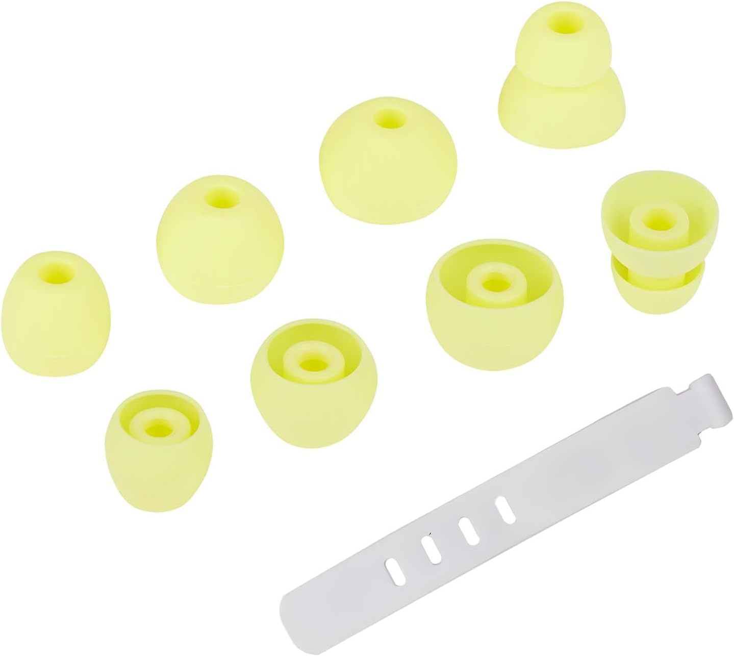 Replacement Earbud Tips Silicone Eartips Compatible with Powerbeats Pro Beats Wireless Earphone Headphone Earbud Rubber Tips 4 Pairs