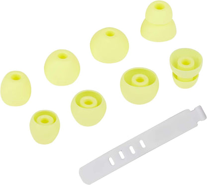 Replacement Earbud Tips Silicone Eartips Compatible with Powerbeats Pro Beats Wireless Earphone Headphone Earbud Rubber Tips 4 Pairs