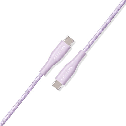 CASETiFY Powerthru USB-C to USB-C Cable (2m/6.6ft) - Lavender
