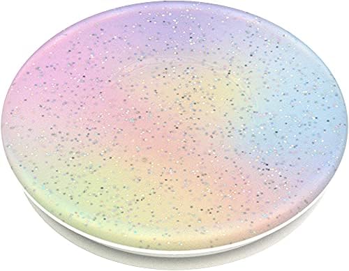 PopSockets Phone Grip with Expanding Kickstand, Glitter PopGrip - Glitter Pastel Nebula