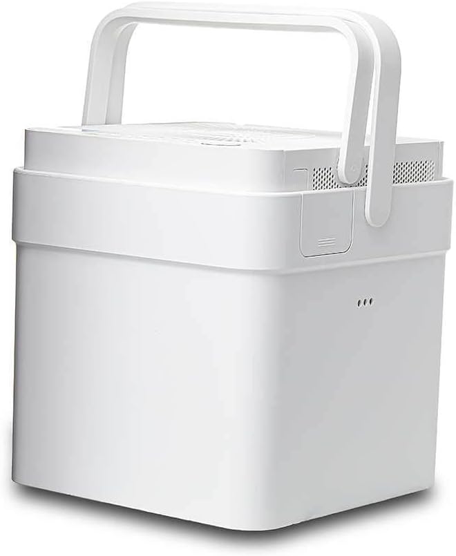 Midea Cube 50 Pint Dehumidifier for Basement and Rooms at Home for up to 4,500 Sq. Ft., Smart Control, Compatible with Alexa (White), Drain Hose Included, ENERGY STAR Most Efficient 2023