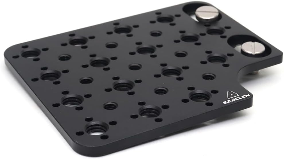 Multicolor ARRI Alexa Mini LF Expansion Side Panel Kit,Switching Mounting Camera Plate with 3/8 Screws for Camera, Monitor, Bracket(Black)