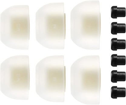 AZLA SednaEarfit MAX Standard (MS/M/ML) - Earbud Tips for Wireless Headphones - Noise Canceling Earbuds Replacement Tips - Eartips Compatible with Sony, Samsung, Beats, JLab, Sennheiser, Shure