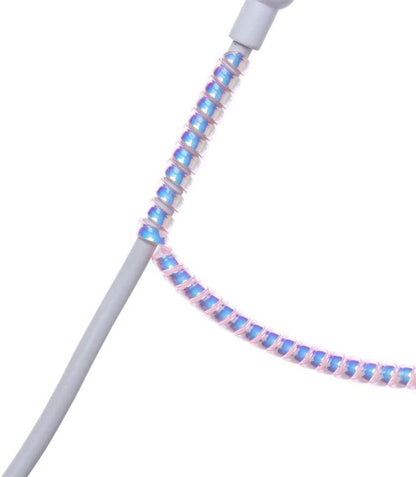 Spiral Cable Protector, 1.5m (4.92ft), Blue