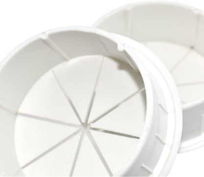 Aifeier ET 2-3/8 Inch (60mm) Flexible Desk Grommets Wire Cord Hole Cover Cable Organizer for Desktop Equipment Wiring Management and Protection