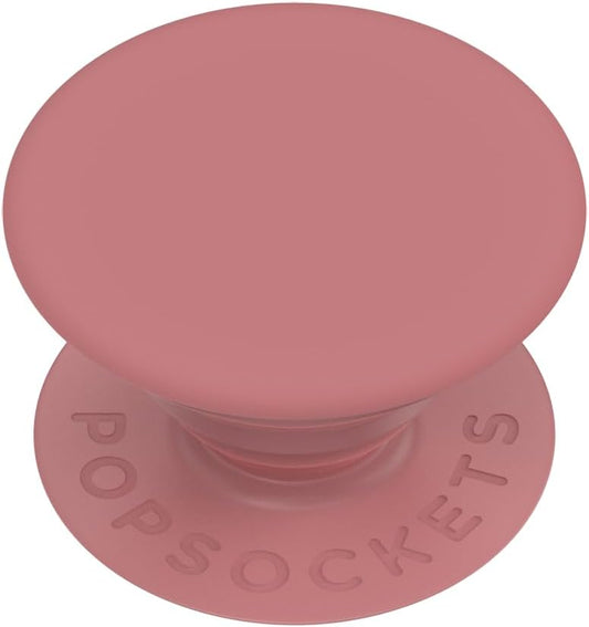 PopSockets Phone Grip with Expanding Kickstand, Adhesive Grip, Cute PopSockets, Pink - Matte Clay