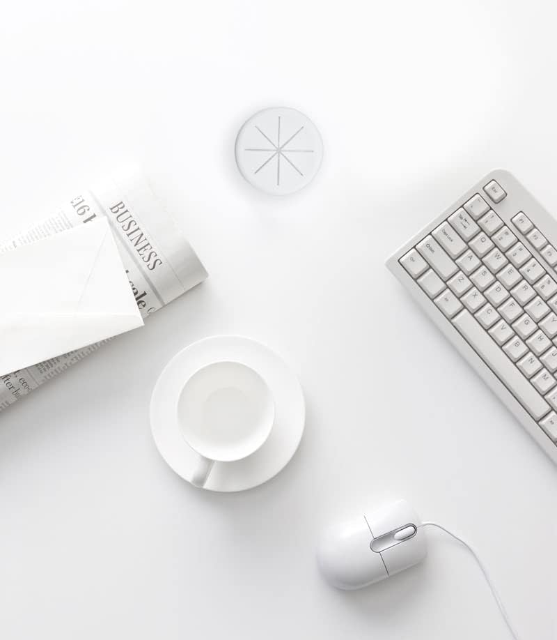 Aifeier ET 2 Inch (50mm) Flexible Desk Grommets Wire Cord Hole Cover Cable Organizer for Desktop Equipment Wiring Management and Protection