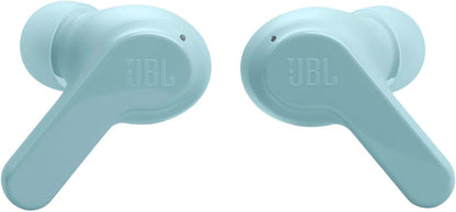 JBL Vibe Beam - True Wireless JBL Deep Bass Sound Earbuds, Bluetooth 5.2, Water & Dust Resistant, Hands-free call with VoiceAware, Up to 32 hours of battery life (Mint)
