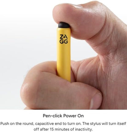 ZAGG Pro Stylus 2 with Active & Capacitive Tips, Palm Rejection, Tilt Recognition, Bluetooth Pairing, Compatible w/iPad Pro 11/12.9 (3,4, & 5 Gen)/Air 10.9/iPad 10.2/9.7/Mini 5/ iPad Air (M2) - Pink