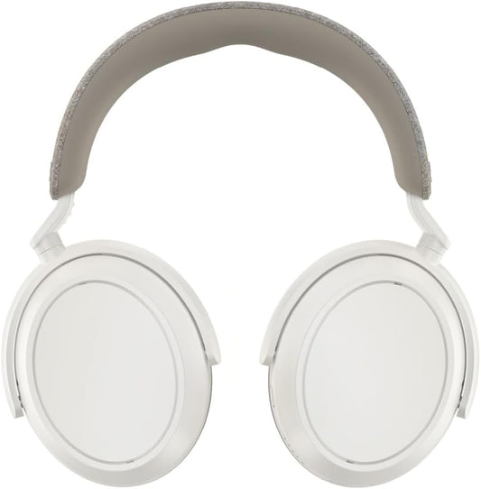 Sennheiser Consumer Audio Momentum 4 Wireless Headphones - Bluetooth Headset for Crystal-Clear Calls with Adaptive Noise Cancellation, 60h Battery Life, Customizable Sound, White (509267)