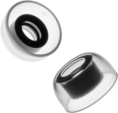 AZLA SednaEarfit Crystal for Bose Earbuds 2 Pair - Bose Earbuds Replacement Tips - Compatible with Quietcomfort Ultra Earbuds, QC Earbuds II (SS)