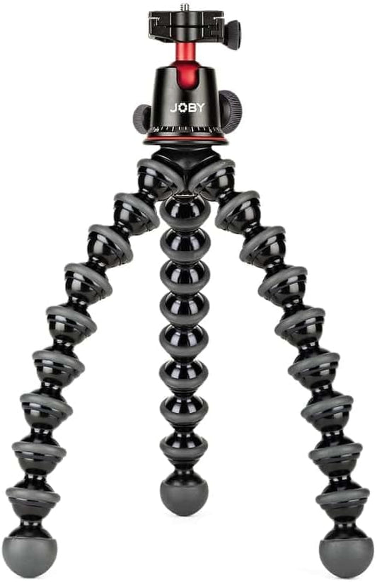 JOBY GorillaPod 5K Kit, Flexible Professional Tripod with BallHead, for DSLR Camera and CSC/Mirrorless with Lens, Up to 5 kg Payload (11lbs), Black
