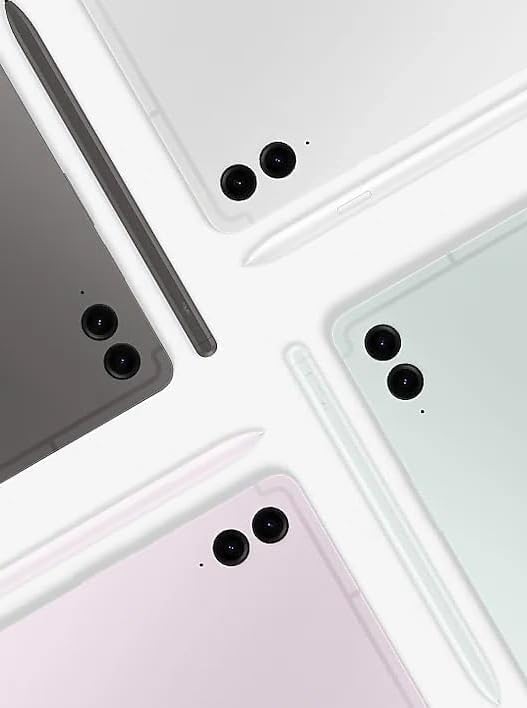 Galaxy Tab S9 FE S Pen [4096 Pressure Sensor] Replacement for Samsung Galaxy Tab S9 FE, Tab S9 FE+ Plus Tablet All Versions, Touch Stylus Pen with 5xTips/Nibs (Gray)