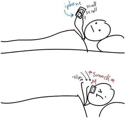 LOVEHANDLE Universal Phone Grip for Smartphones & Mini Tablets - Phone Holder for Hand - Wireless Charging Compatible - Made in The USA - Island Daydream