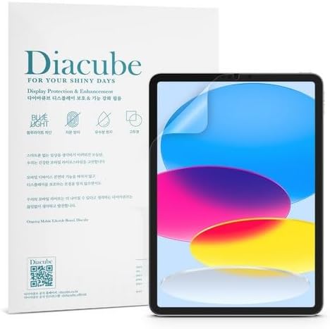 2-Pack Anti Glare Screen Protector with Blue Light Filter For iPad 11th Gen 11 inch, Anti-Glare Matte PET Film, Anti-Fingerprint, High Touch Sensitivity, Easy Installation