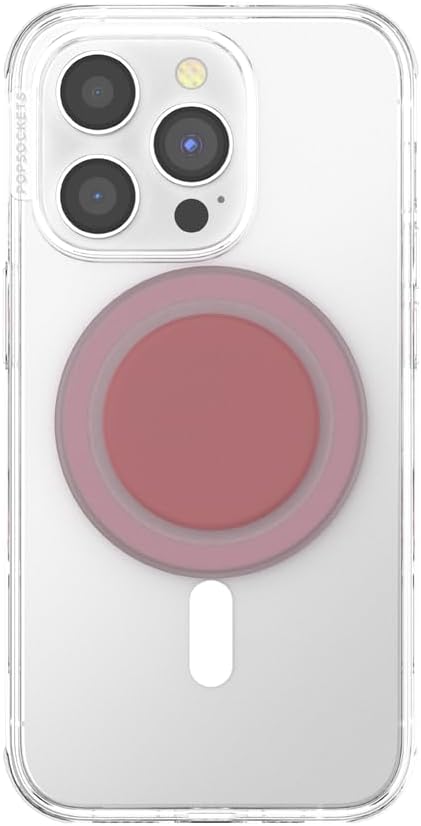 PopSockets Phone Grip for MagSafe with Kickstand, Magnetic Stand, Swappable Top, Secure Hold for iPhone MagSafe Cases, Phone & Tablet Grip, Cute PopSockets - PopOut Clay Speckle