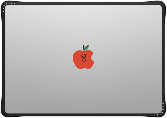 CASETiFY Impact MacBook Air 15" (M2-M4) Case [Cushioned Impact Corners/Scratch-Resistant/Anti-Slip Grip] - Apple MacBook Case - Clear Black