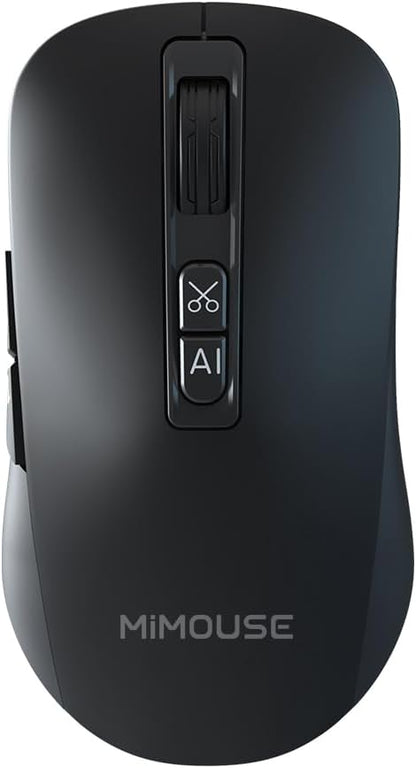 M4 Wireless Smart Ai Mouse For Pc Laptops,One-Touch Voice Input, Ai Assistant, Meeting Recording, Screenshot Translation, And Multi-Language Compatibility, Is A High-Performance Office Device.