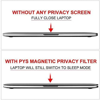 PYS Privacy Screen for Macbook Pro 14 Inch (2021-2023, M1, M2, M3), Magnetic Privacy Screen Protector for Mac 14.2" (A2779/A2442) Anti Fingerprint, Anti Blue Light, Removable, Easy Installation