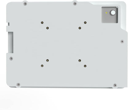 TABcare Anti-Theft Acrylic VESA Enclosure for Apple iPad Pro 11" 1st 2nd 3rd 4th gen. with Free Wall Mount Kit & 90-Degree Angle USB C Cable (iPad Pro 11 1/2/3/4, White)