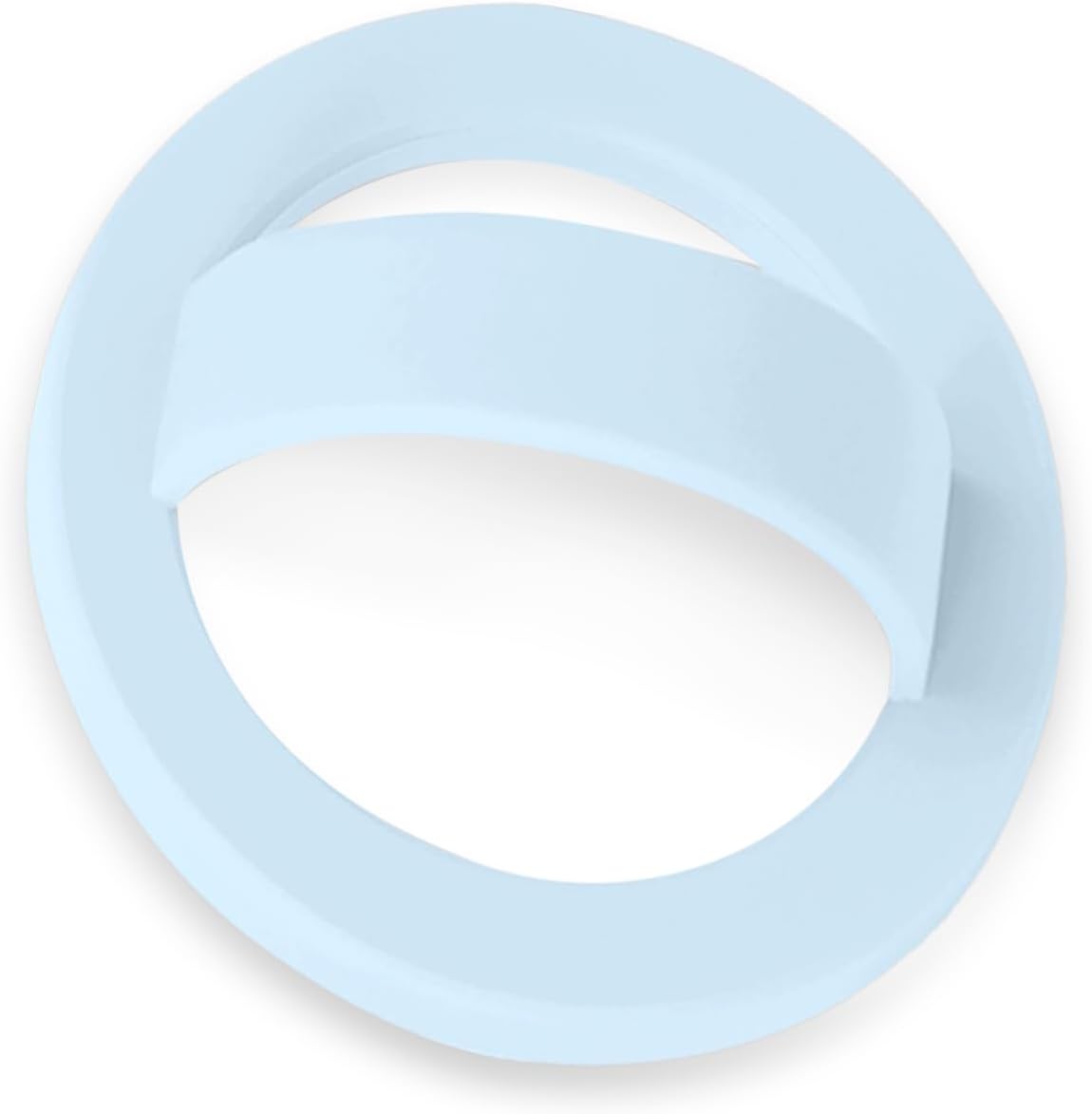 Magnetic Silicone Ring Grip Phone Holder, Loop Grip Phone Holder,Magnetic Phone Loop,Magsafe Phone Grip,Compatible with Magsafe for iPhone 16/15/14/13/12 Series (Blue)