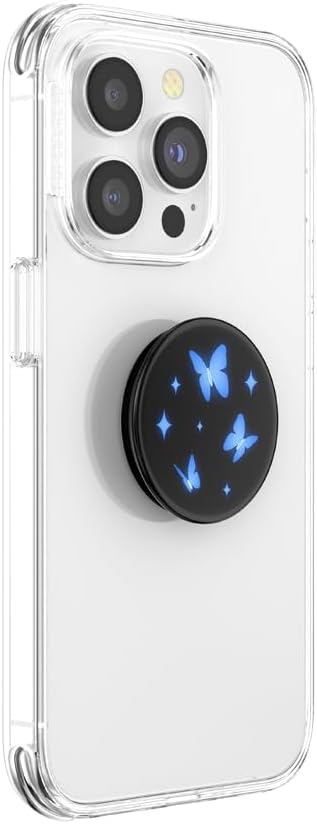 PopSockets Phone Grip with Expanding Kickstand, Adhesive Grip - Moon Flutters