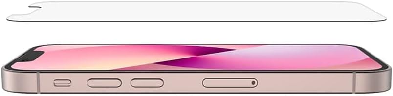 Belkin iPhone 13 Mini Screen Protector UltraGlass, AntiMicrobial-Treated, Easy Application Bubble Free with Included Guide Tray