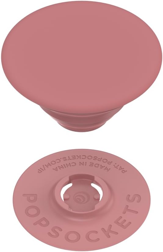 PopSockets Phone Grip with Expanding Kickstand, Adhesive Grip, Cute PopSockets, Pink - Matte Clay