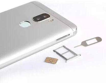 4 Pcs SIM Card Removal Openning Tool Tray Eject Pins Needle Opener Ejector Compatible with All iPhone Apple iPad HTC Samsung Galaxy Cell Phone Smartphone Watchchain Link Remover (Style F)