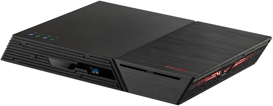 Asustor Flashstor 6 FS6706T - 6 Bay All-SDD NAS Storage, Quad Core 2.0GHz, Dual 2.5GbE Ports, 4GB RAM DDR4, Computer Network Attached Storage with 4 x 4TB NVMe SSD