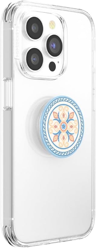 PopSockets Phone Grip with Expanding Kickstand, Adhesive Grip - Portofino Tile