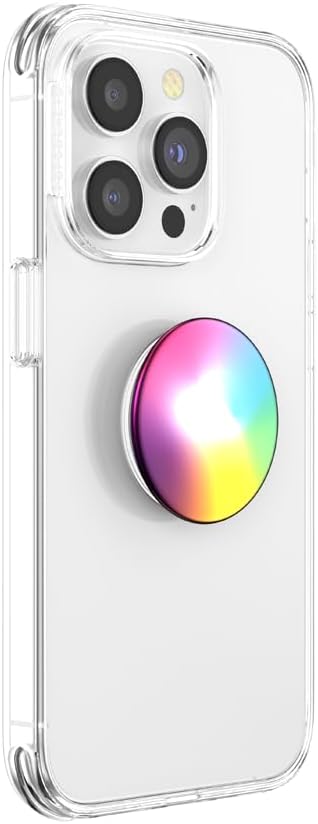 PopSockets Phone Grip with Expanding Kickstand, Adhesive Grip - Alum Frosted Palette