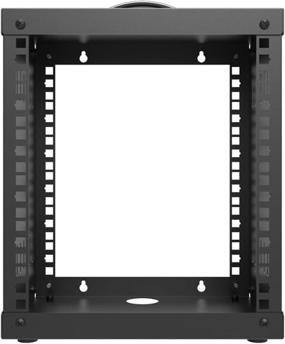 6U Small Network Cabinet-10 inch Server Rack for 10“ Server, Network, Audio and Video Equipments at Home or Office (6U)