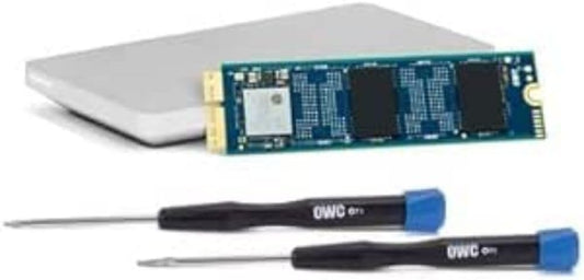 OWC 480GB Aura N2 NVMe SSD Upgrade Kit w/Envoy Pro Enclosure Compatible with MacBook Pro w/Retina Display (Late 2013 - Mid 2015) and MacBook Air (Mid 2013 -Mid 2017)