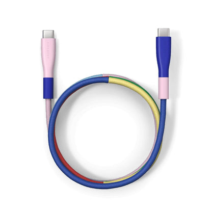 CASETiFY Powerthru USB-C to USB-C Cable (1m/3.3ft) - pop-Block