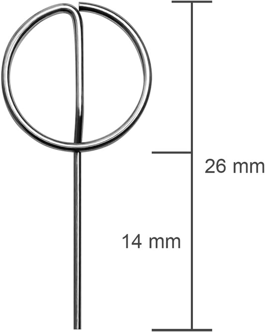 SIM Card Pin,Sim Card Removal Tool - 5 Pack - Stainless Steel Sim Tray Ejector Tool for iPhone,Android Smartphones, iPad and Tablets