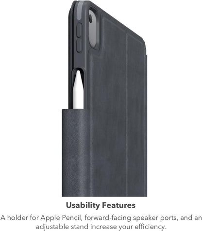 ZAGG Pro Keys Wireless Keyboard with Trackpad and Detachable Case - Compatible with The Apple iPad 10.2"(Gen 9,8,7) - Charcoal