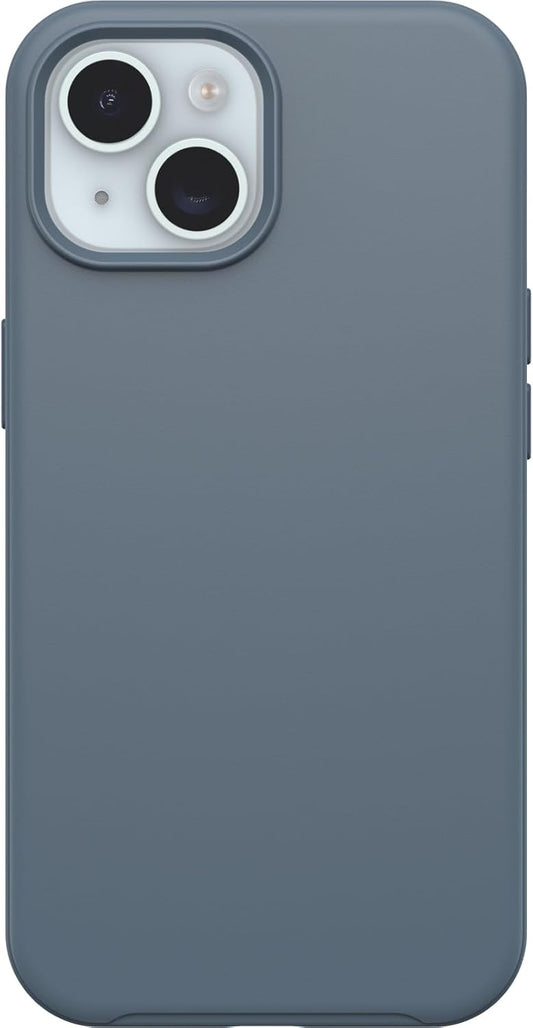 OtterBox iPhone 16e, 15, 14, & 13 Symmetry Series Case - BLUETIFUL (Blue), Snaps to MagSafe, Ultra-Sleek, Raised Edges Protect Camera & Screen