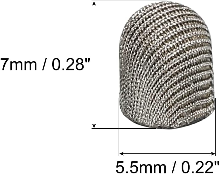 MECCANIXITY 12pcs 5.5mm Stylus Pen Fine Tips Conductive Fiber Capacitive Touch Screen Pens Tip Universal Replacement