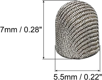 MECCANIXITY 12pcs 5.5mm Stylus Pen Fine Tips Conductive Fiber Capacitive Touch Screen Pens Tip Universal Replacement