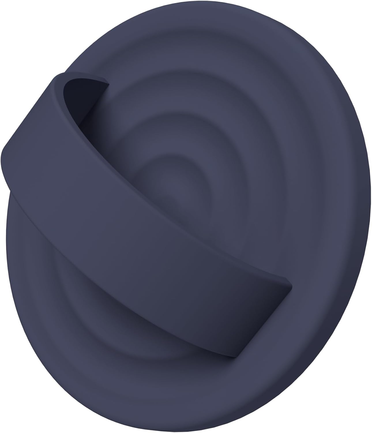 Magnetic Phone Ring Grip Holder, Silicone Finger Loop Grip, Compatible with MasSafe, Back of Phone for iPhone Pro Max/Plus/16/15/15/14/13/12 Series, Midnight Blue