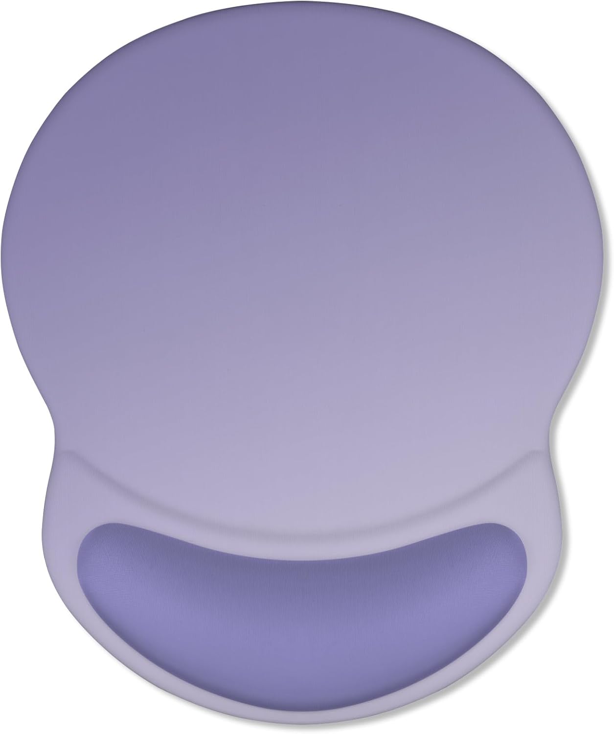 ITNRSIIET Ergonomic Mouse Pad with Comfort Gel Wrist Rest, Non-Slip PU Base, Smooth Textured Surface, Reduces Hand Fatigue & Wrist Pain, 8.7 x 7.2 Inch for Office Gaming Home, Purple Gradient