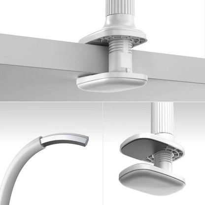 Gooseneck Tablet Holder - Flexible Stand, Tablet Holder,Cell Phone Holder,Cell Stand, Flexible Adjustable Arm in Bed for/Mobile Phone/Switch/etc, 98 cm Total Length (White)