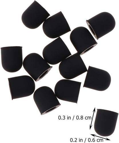 15pcs Pen Tip Case Silicone Stylus Tip Pen Tip Cover Touch Screen Stylus Tip