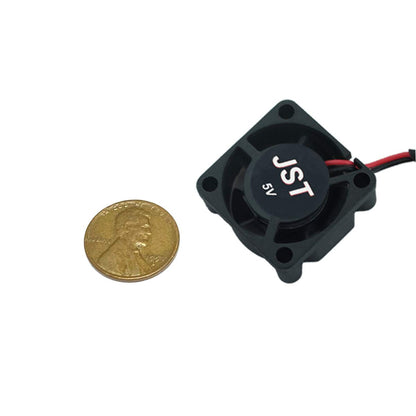 DEVMO 2pcs USB 5V DC Fan 2510 Small 2 pin Cooling Cooler Computer 25mm X 10mm (25x25x10)