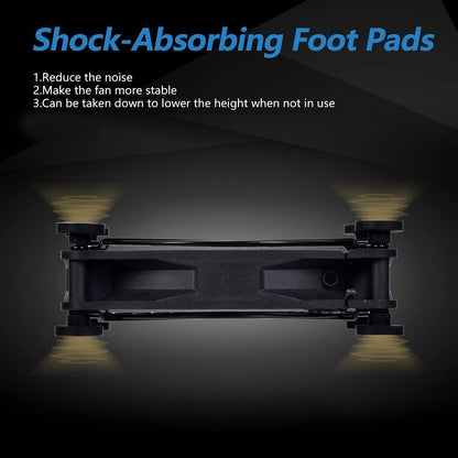 Quiet 140mm USB Fan, 5V USB Portable Cooling Fan for Flat Panel TV Receiver Router DVR PlayStation Xbox Computer Cabinet Cooler