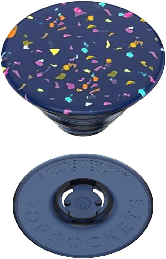 PopSockets Phone Grip with Expanding Kickstand, Adhesive Grip, Popout - Circus Regrind French Navy