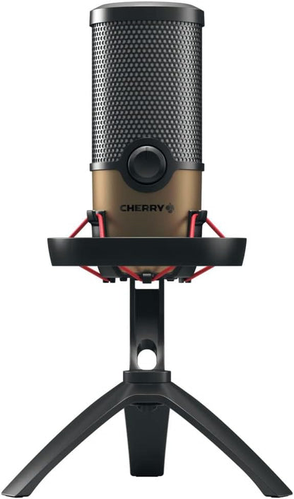 Cherry UM Series 3.0, 6.0 and 9.0 PRO RGB USB Microphone for PC, Mac, Gaming, Recording, Streaming, Podcasting, Studio and Computer Condenser. (UM 9.0 RGB PRO)