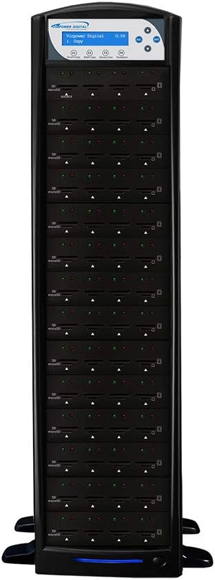 Vinpower Digital SDShark Standalone 55 Target SD & MicroSD Memory Card Readers Copier Duplicator