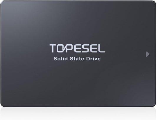 TOPESEL SATA III SSD 2.5", 240GB Internal Solid State Drive with 3D NAND Flash up to 500MB/s,for Laptop,Tablet,Desktop,PC